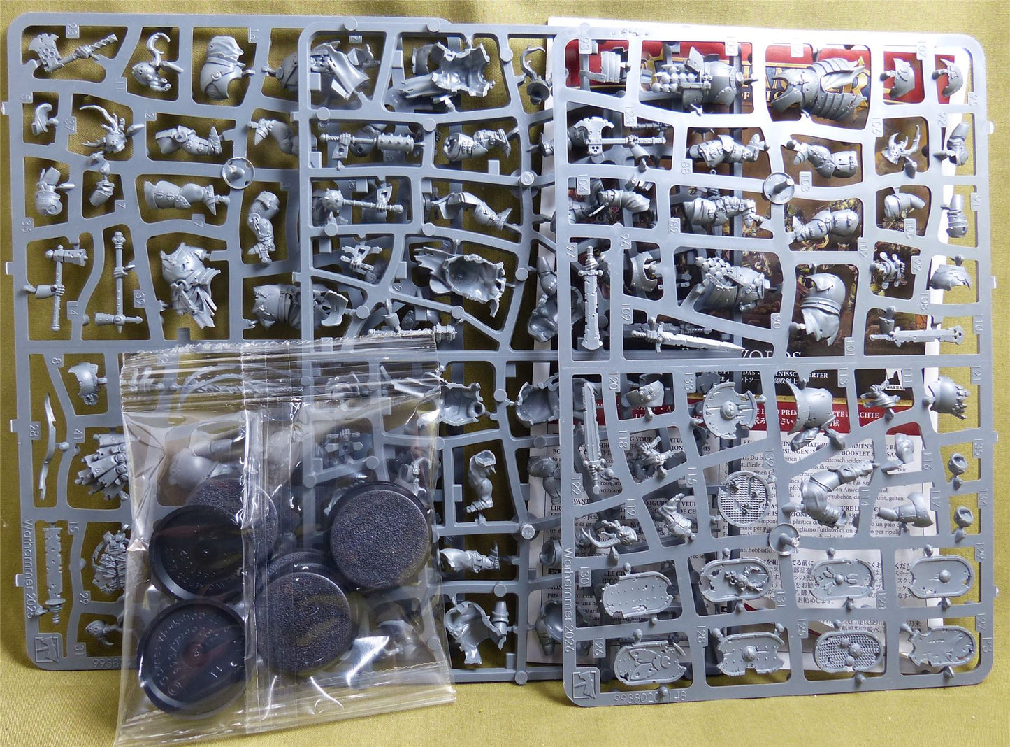 Rotswords complete sprue - Maggotkin of Nurgle - Warhammer AoS #2FG