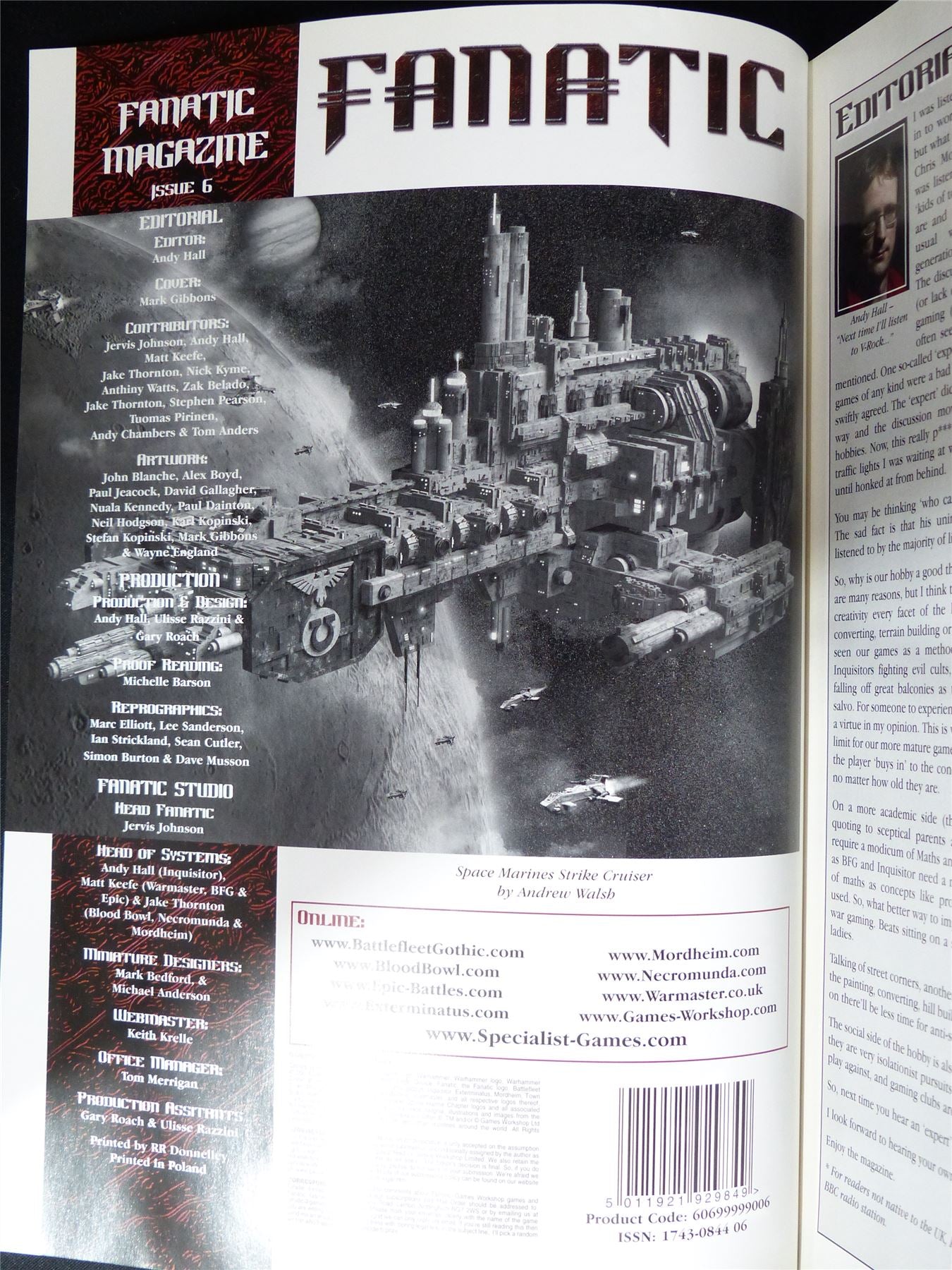 Fanatic #6 Games Workshop Magazine #1W5