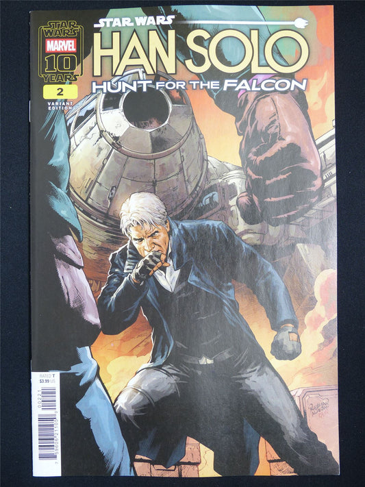 STAR Wars: Han Solo Hunt for the Falcon #2 Variant - Dec 2025 Marvel Comic #4XI