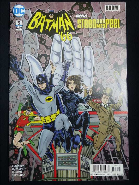 BATMAN '66 meets Steed and Mrs Peel #3 - B&B Boom! DC Comic #2HL