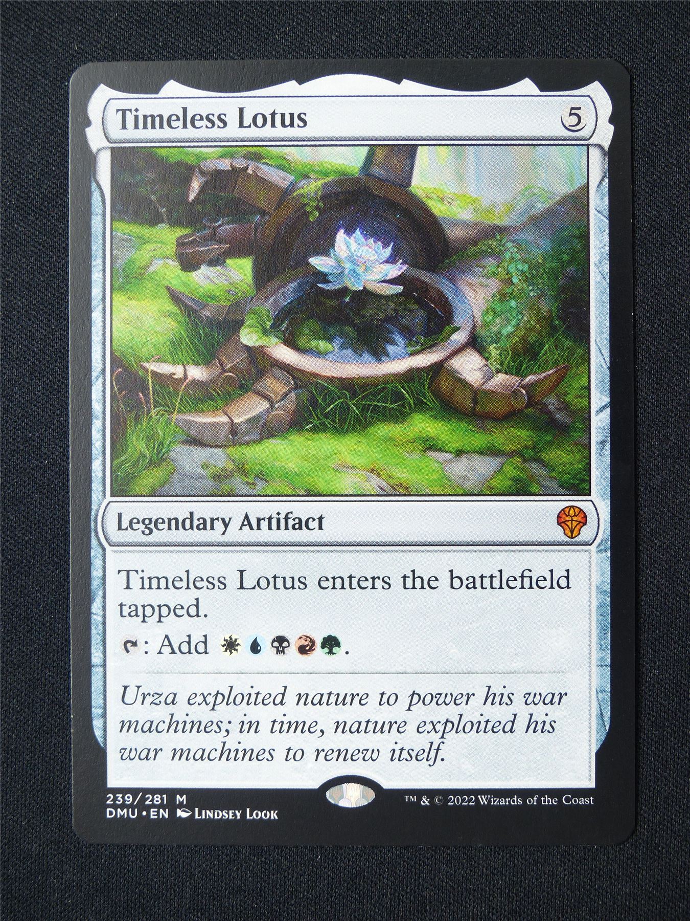 Timeless Lotus - DMU - Mtg Card #8QB