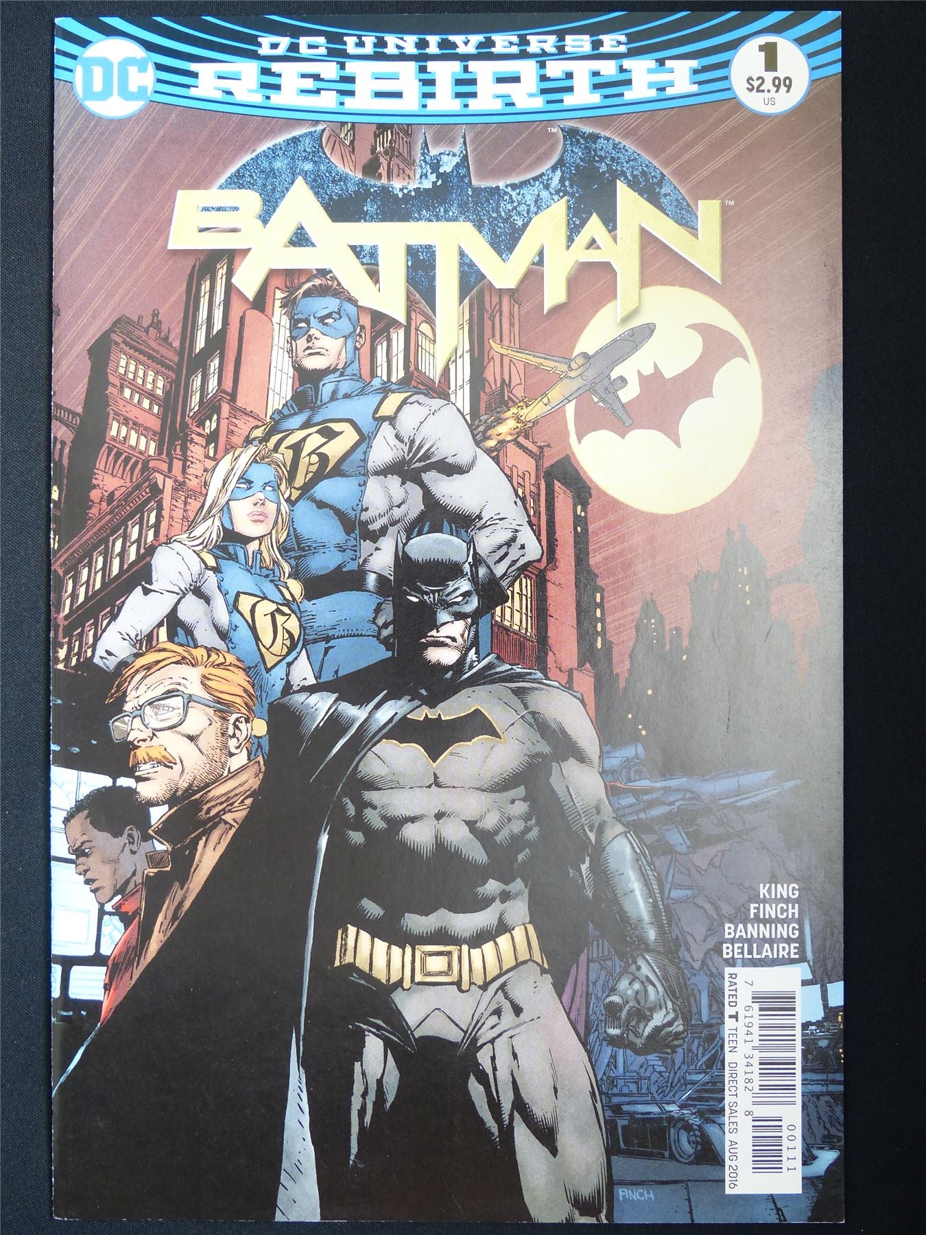BATMAN #1 Rebirth - DC Comic #676