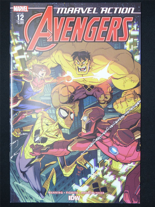 Marvel Action: AVENGERS #12 - B&B Marvel Comic #8I5