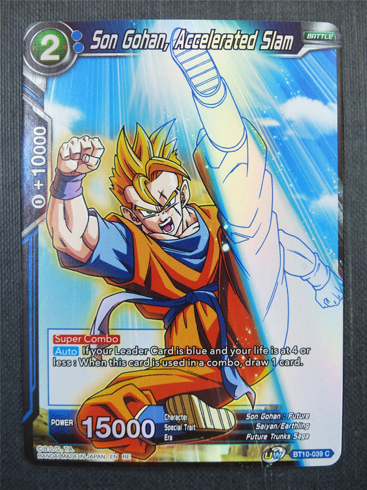 Son Gohan Accelerated Slam Foil - Dragon Ball Super Card #493
