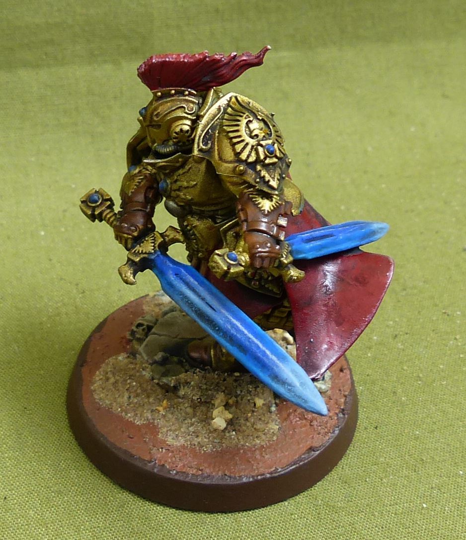 Blade Champion painted - Adeptus Custodes - Warhammer 40K #1OG