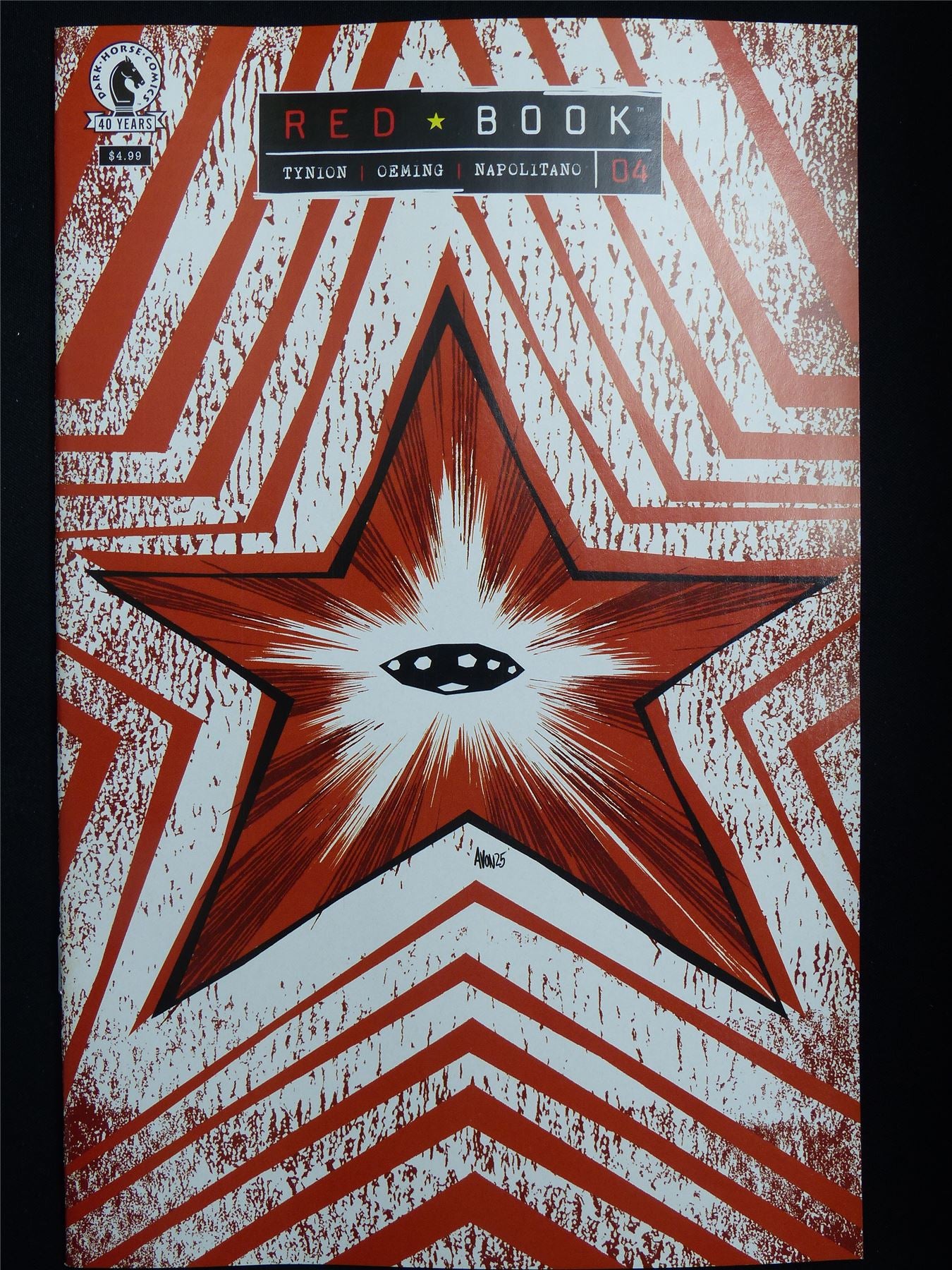 RED Book #4 - B&B Feb 2026 Dark Horse Comic #2XD