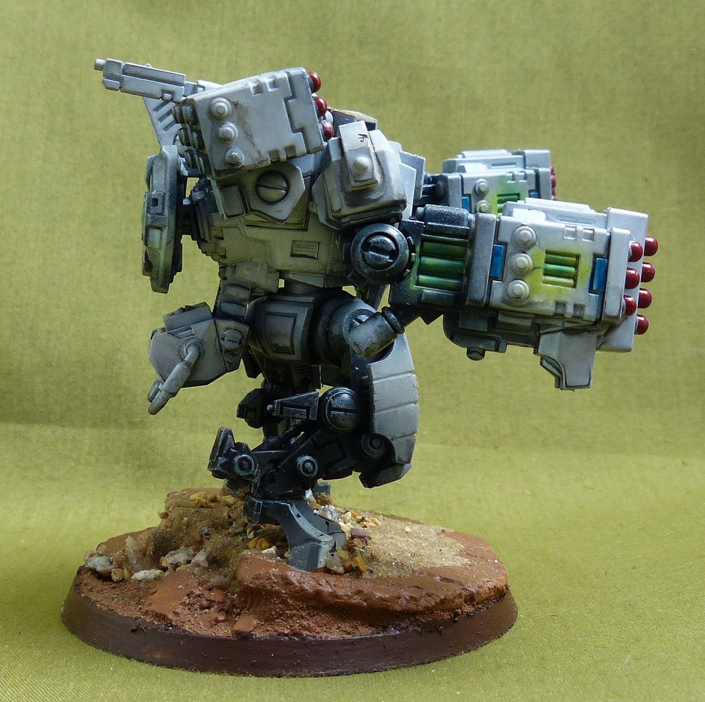XV88 Broadside Battlesuit painted - Tau Empire - Warhammer 40K #2YS