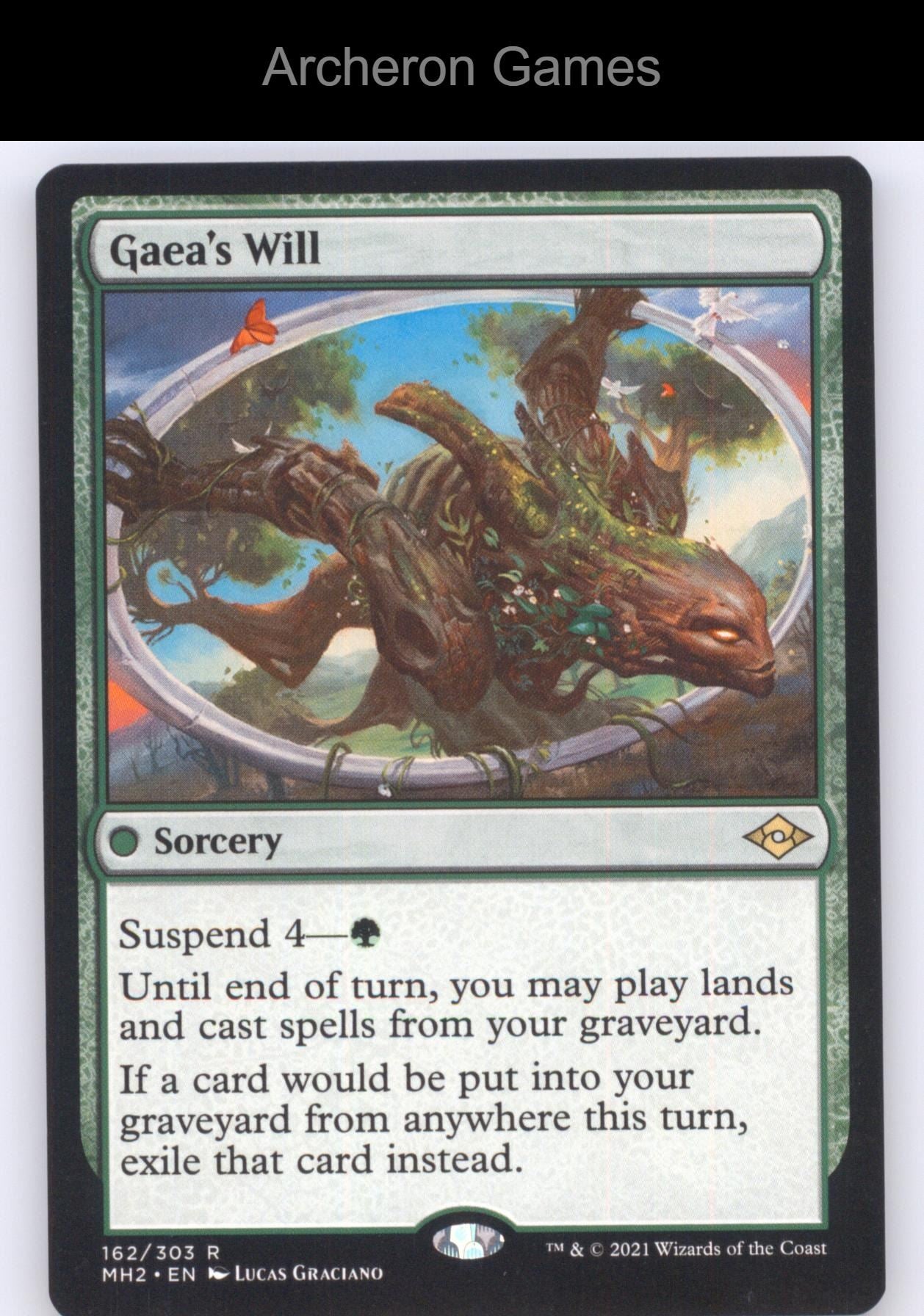 Gaea's Will 162 R MTG Card Modern Horizons 2