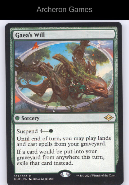 Gaea's Will 162 R MTG Card Modern Horizons 2