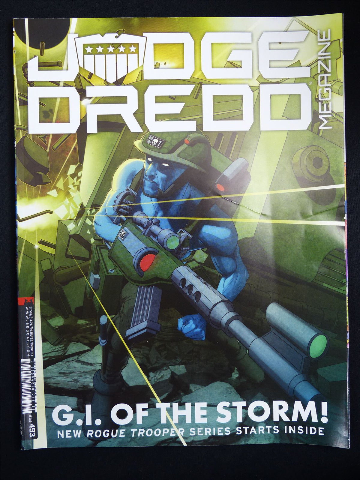Judge Dredd Megazine #493 Cvr A - 2000AD Comic Magazine #41K