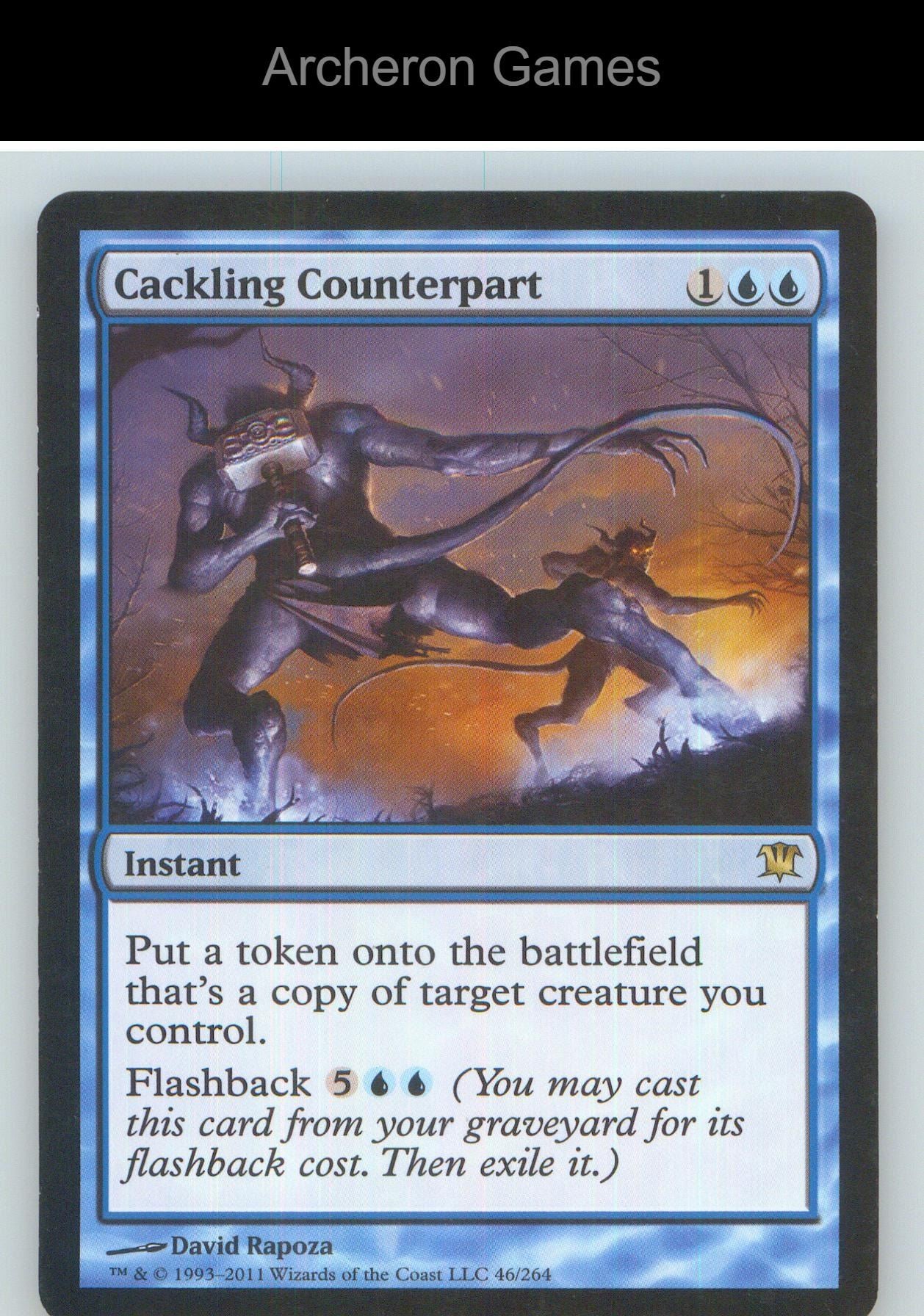 Cackling Counterpart ISD 46 R MTG Card NM/EX+