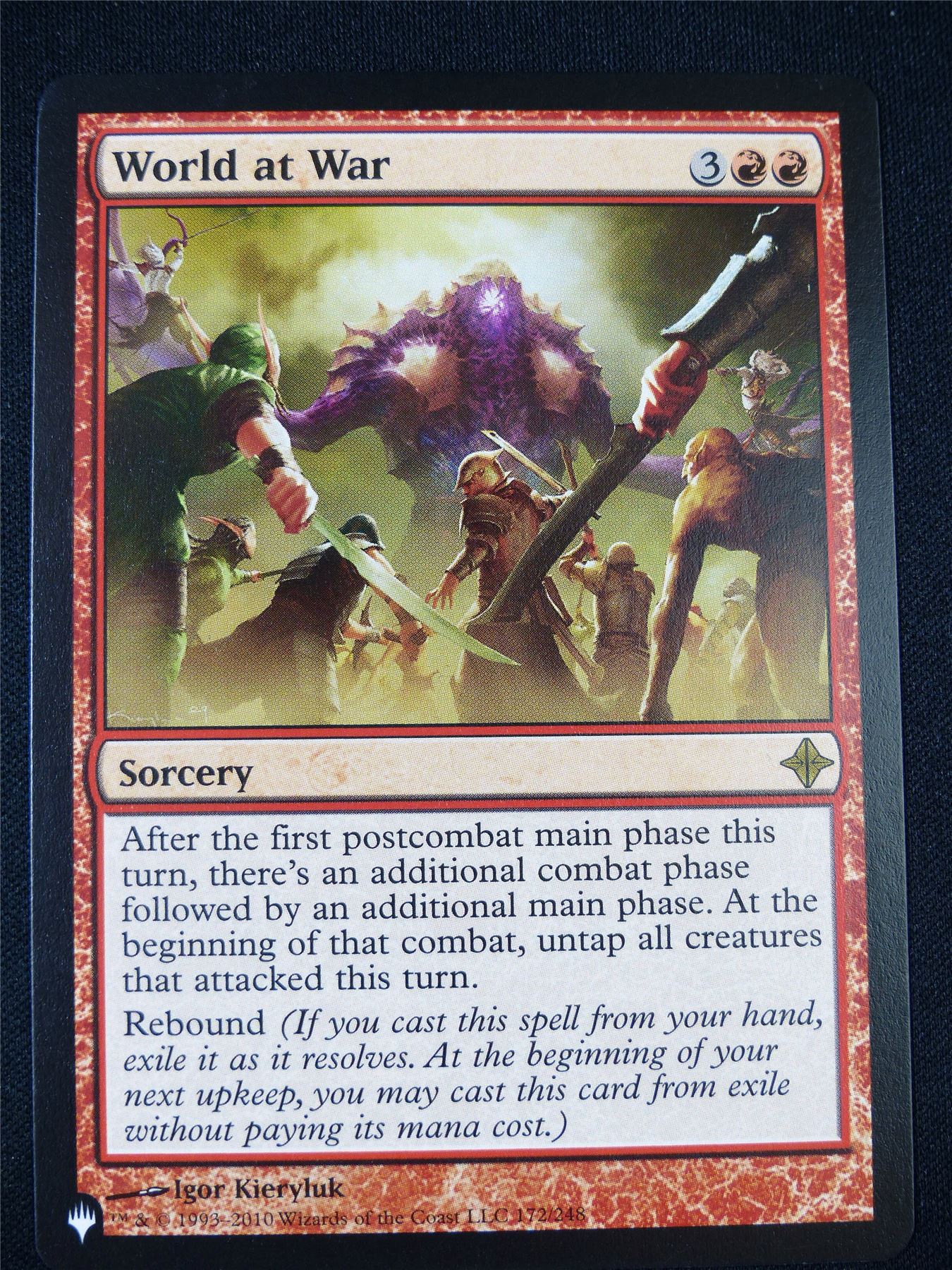 World at War - Mtg Card #3CY