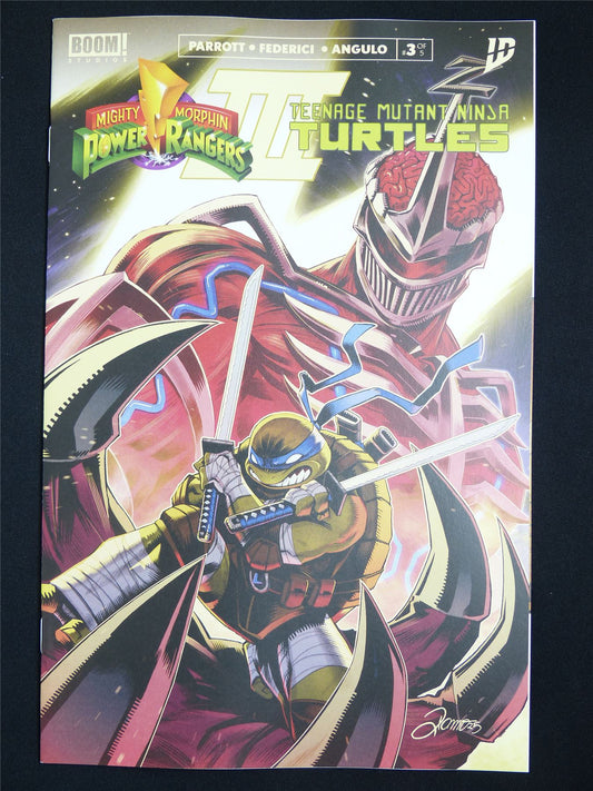 Mighty Morphin POWER Rangers / Teenage Mutant Ninja Turtles III #3 - Nov 2025 ID Boom! Comic #6FR