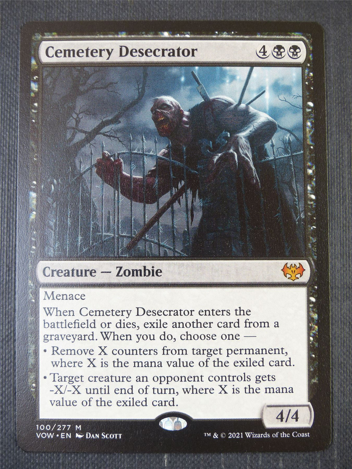 Cemetery Desecrator - Mtg Card #XK