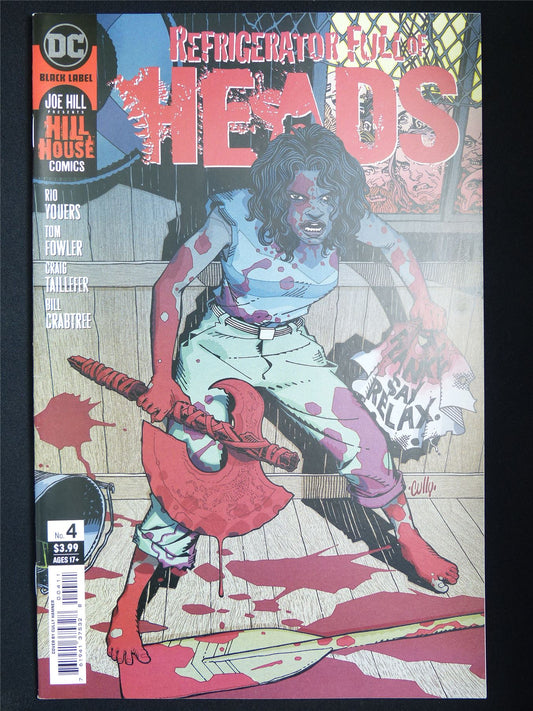 REFRIGERATOR Full of Heads #4 - DC Comic #6R2