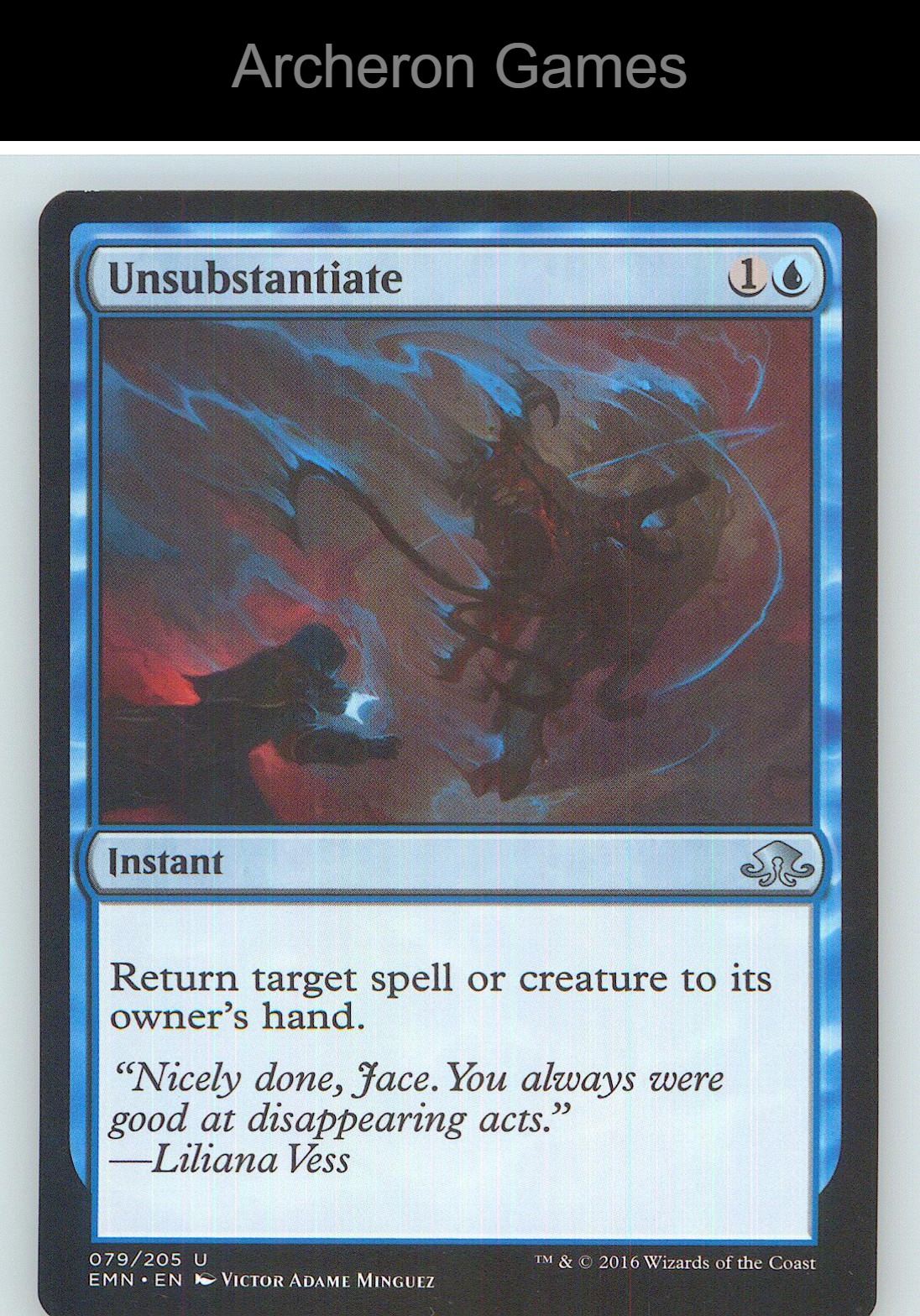 Unsubstantiate EMN 79 UC MTG Card NM/EX+