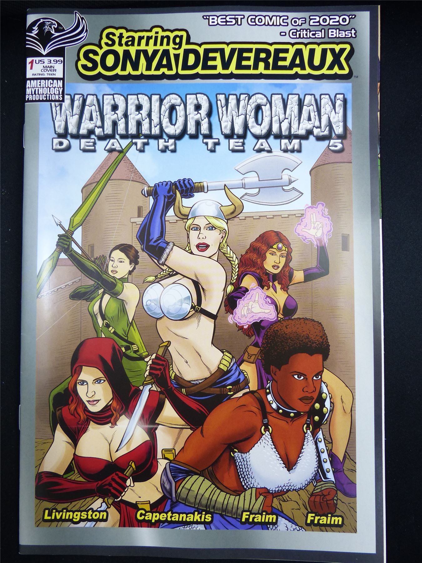 STARRING Sonya Devereaux: Warrior Woman Death Team 5 #1 - Jul 2023 Mythology Comic #2QV