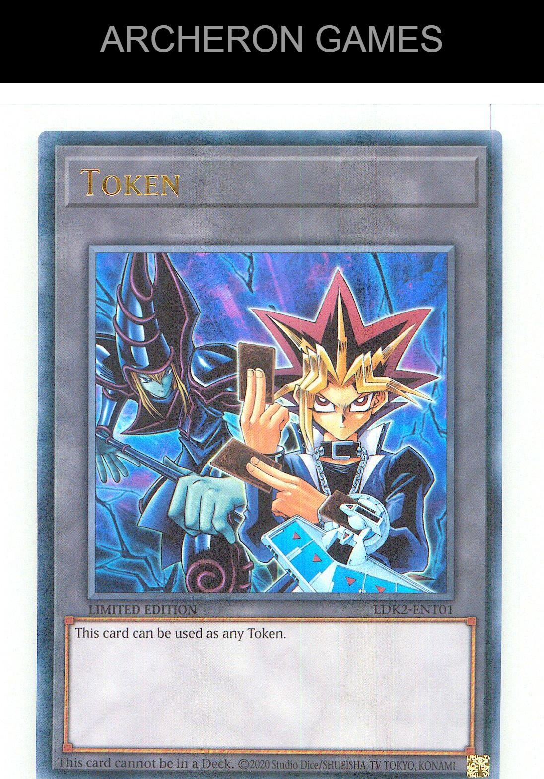 Token: Yugi Ultra Rare YUGIOH Card Limited