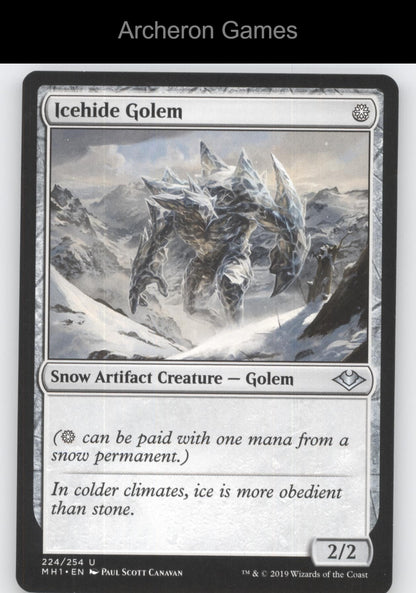 Icehide Golem 224 UC MTG Card Modern Horizons