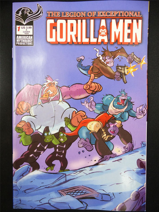 The LEGION of Exeptional Gorilla Men #1 - May 2023 Mythology Comic #YK