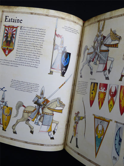 Uniforms & Heraldry of the High Elves Hardback - Warhammer Old World #1GV