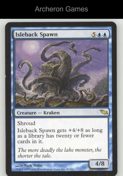 Isleback Spawn 40 R MTG Card Shadowmoor