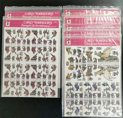 Vintage Card Warriors multi-collection OOP Classic series #QZ