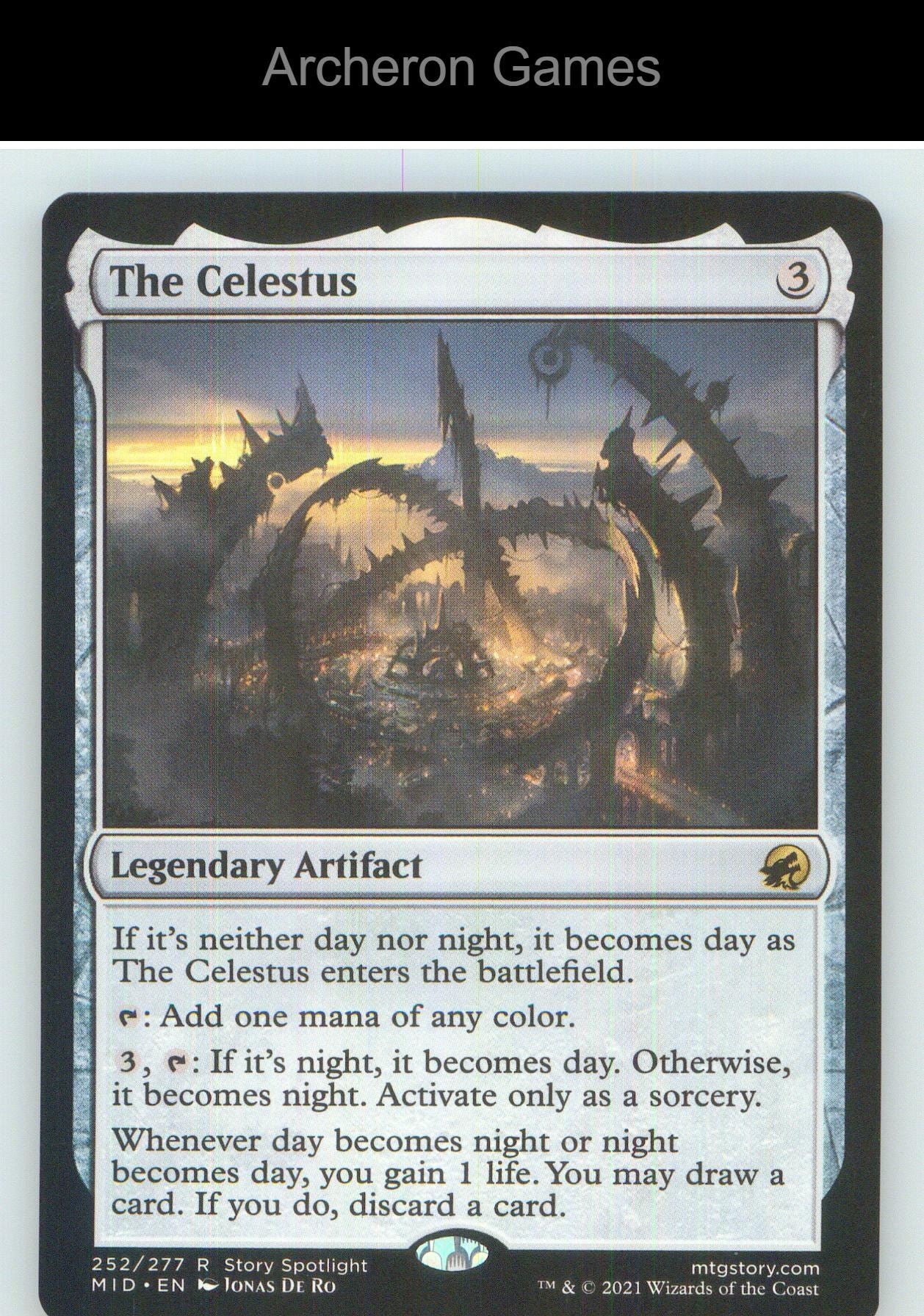 The Celestus MID 252 R MTG Card NM/EX+