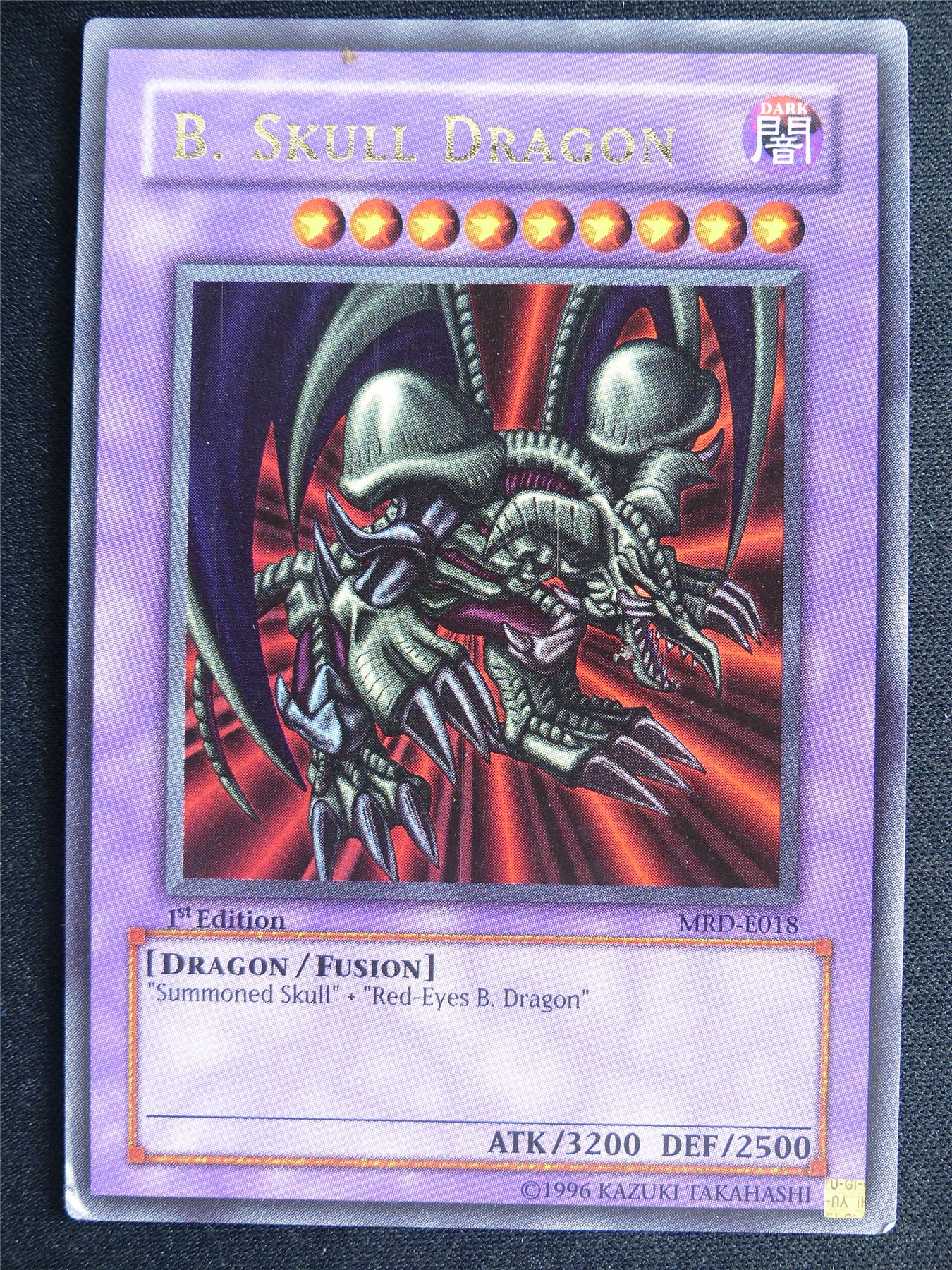 B. Skull Dragon MRD Ultra Rare - 1st ed Yugioh Card #4SD