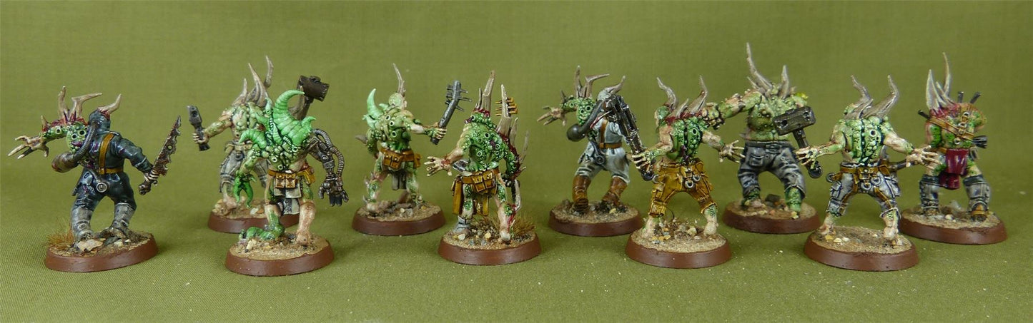 Poxwalkers - Death Guard - Painted - Warhammer AoS 40k #240