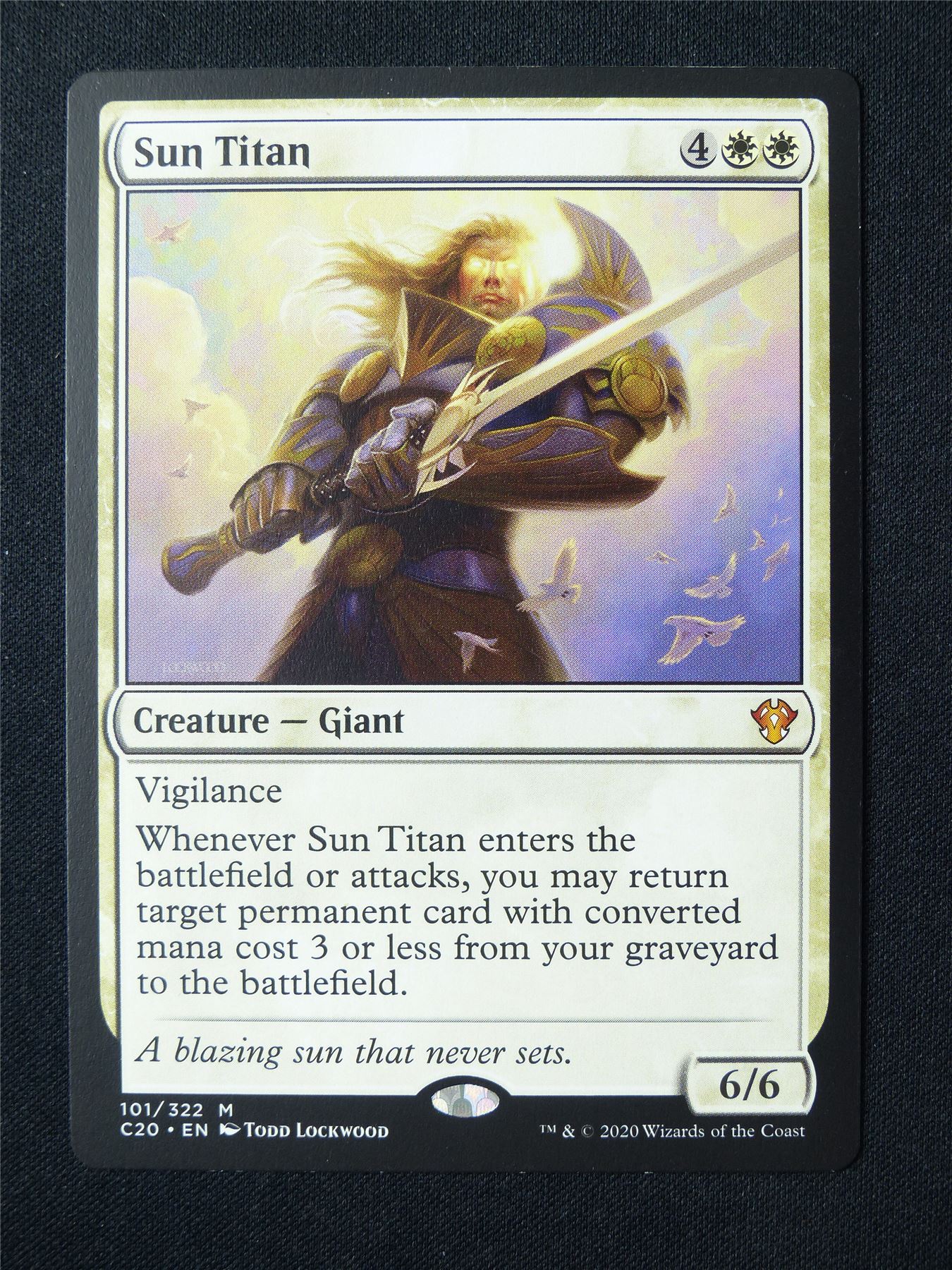 Sun Titan - C20 - Mtg Card #5FQ