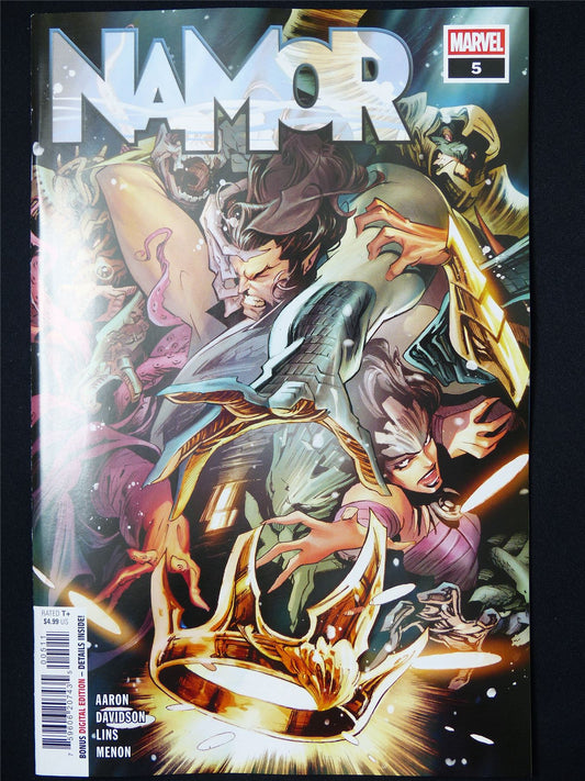 NAMOR #5 - Feb 2025 Marvel Comic #65H