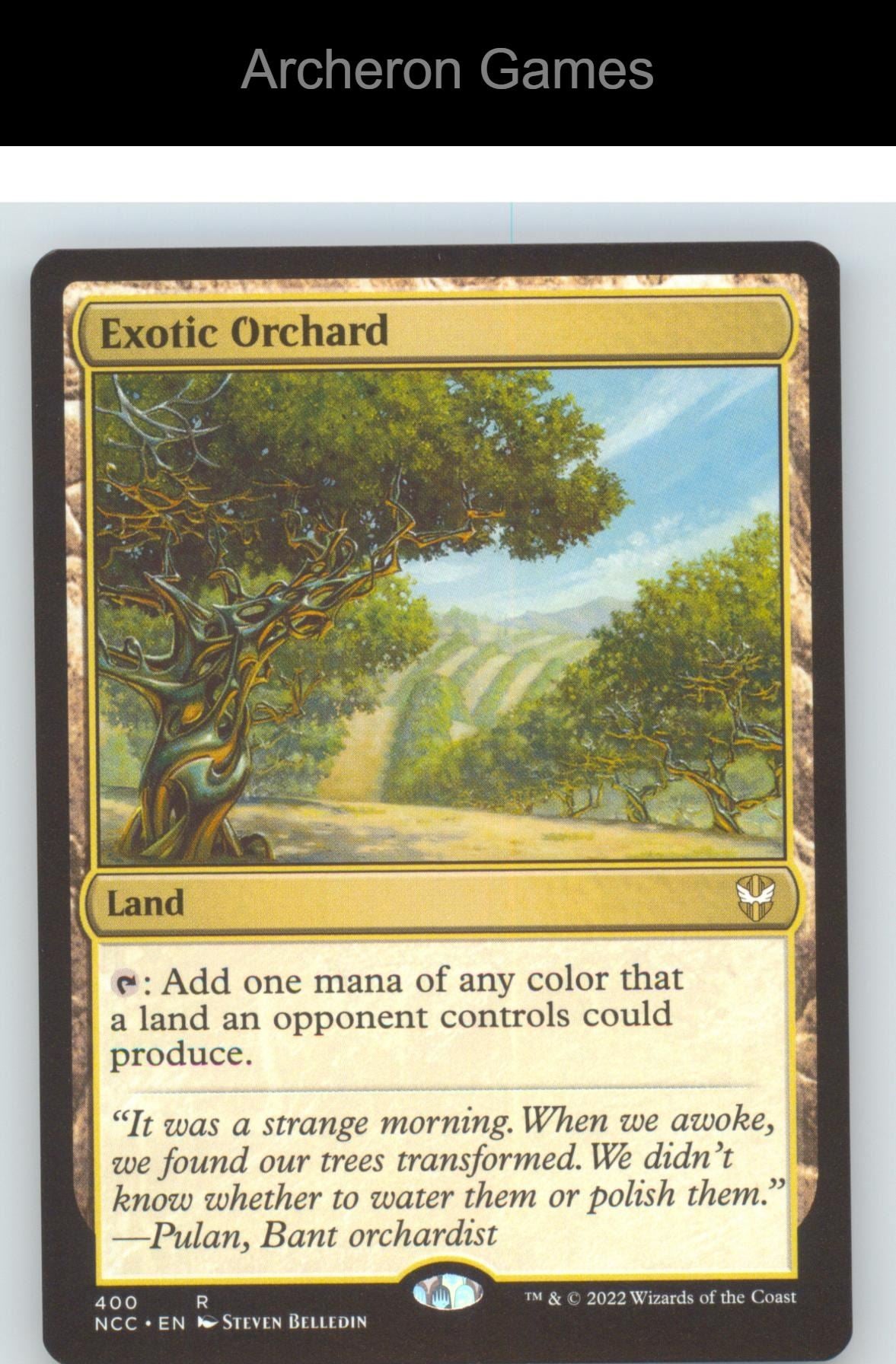 Exotic Orchard NCC 400 R MTG Card NM/EX+
