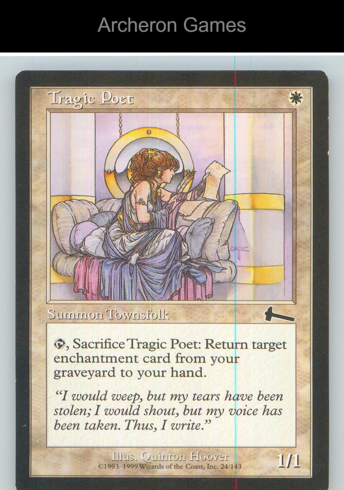 Tragic Poet ULG 24 C MTG Card NM/EX+