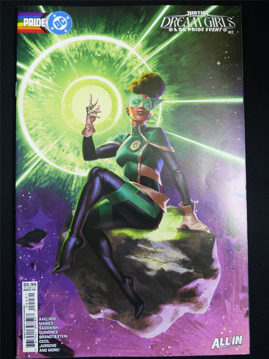 JUSTICE League: Dream Girls DC pride Event #2 Cvr C - DC Comic #3WS
