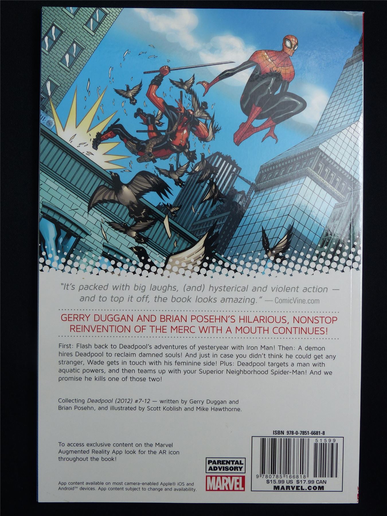 Deadpool: Soul Hunter - Marvel Graphic Softback #4RG