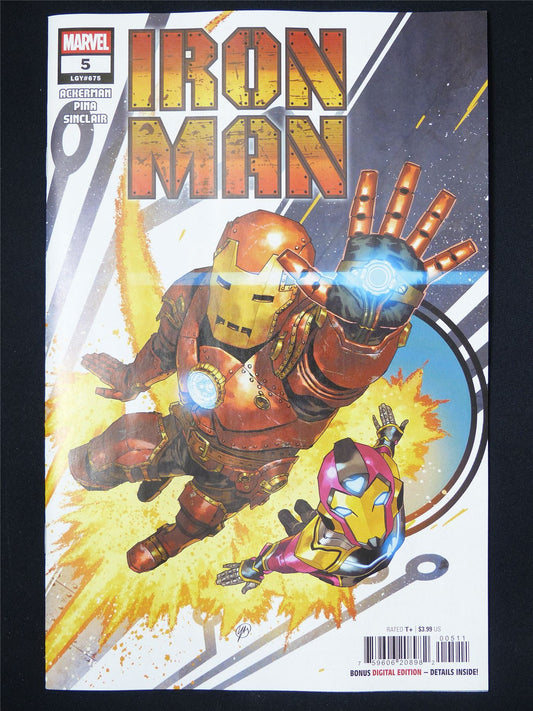 IRON Man #5 - B&B May 2025 Marvel Comic #Z1