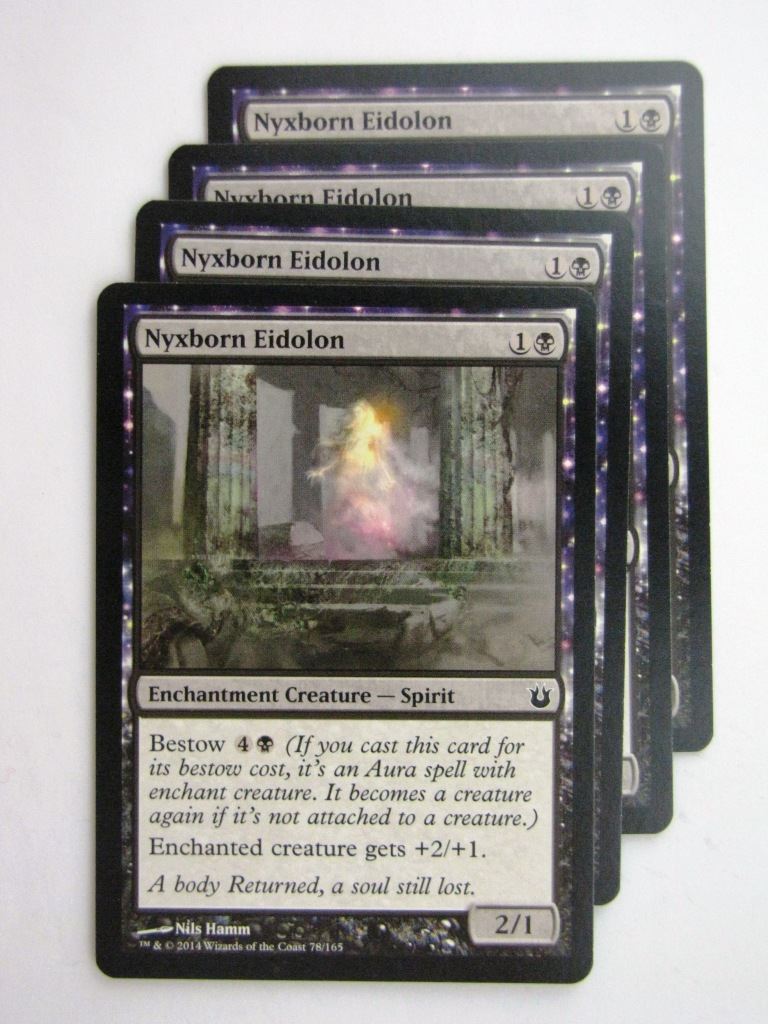 MTG Magic Cards: NYXBORN EIDOLON x4 Born of the Gods playset # 24B88