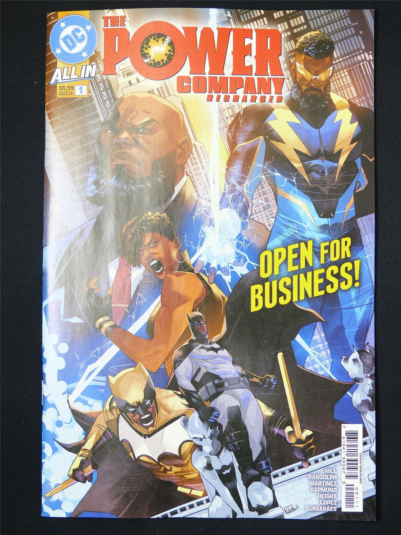 The POWER Company Recharged #1 - Jul 2025 DC Comic #31Z