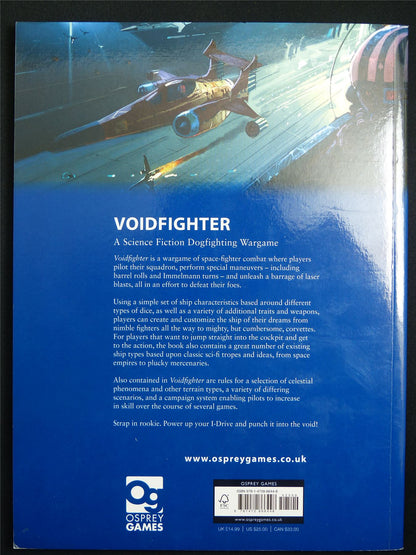 Voidfighter: Science Fiction Wargaming Rulebook - Osprey Wargames 35 Softback #DH