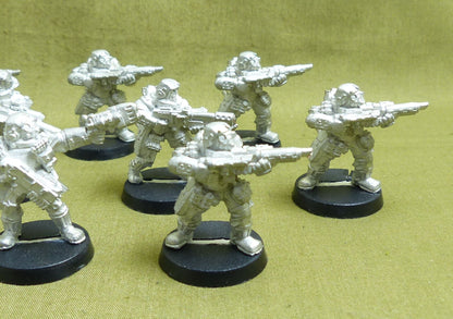 Inquisitorial Stormtroopers Squad Classic Metal - Imperial Guard - Warhammer 40K #TL