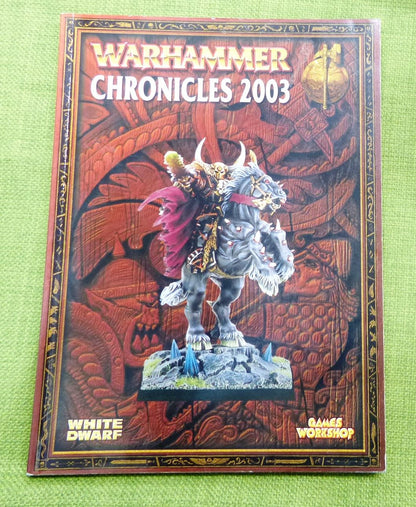 Warhammer Chronicles 2003 Softback book - Warhammer AoS 40k #9A
