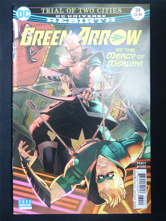 GREEN Arrow #34 Rebirth - DC Comic #29S