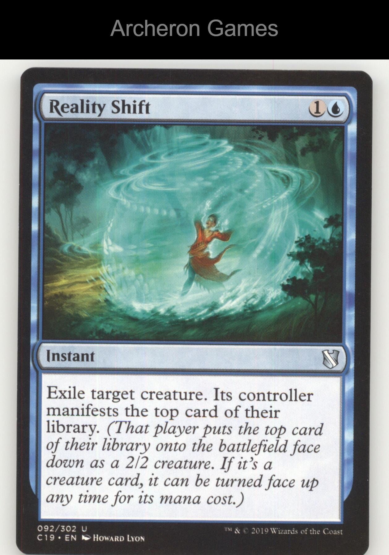 Reality Shift 92 UC MTG Card Commander 2019