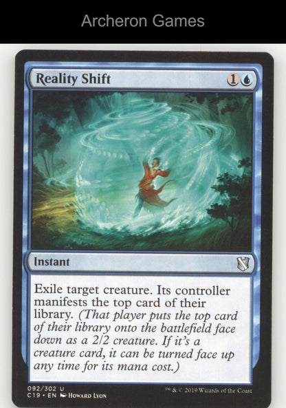 Reality Shift 92 UC MTG Card Commander 2019