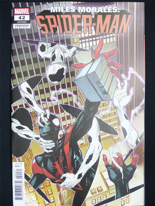 Miles Morales; SPIDER-MAN #42 Foreshadow Variant - Mar 2026 Marvel Comic #1L0