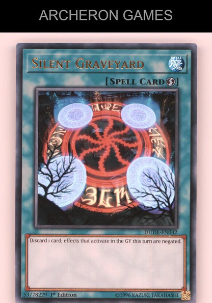 Silent Graveyard Ultra Rare YUGIOH Card