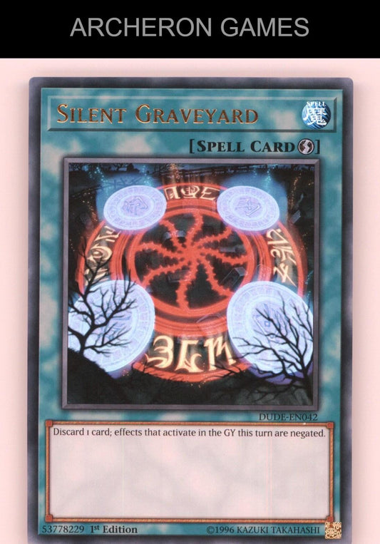 Silent Graveyard Ultra Rare YUGIOH Card