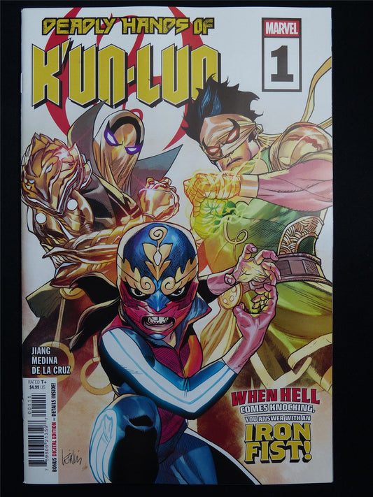 DEADLY Hands of K'un-Lun - Marvel Comic #365