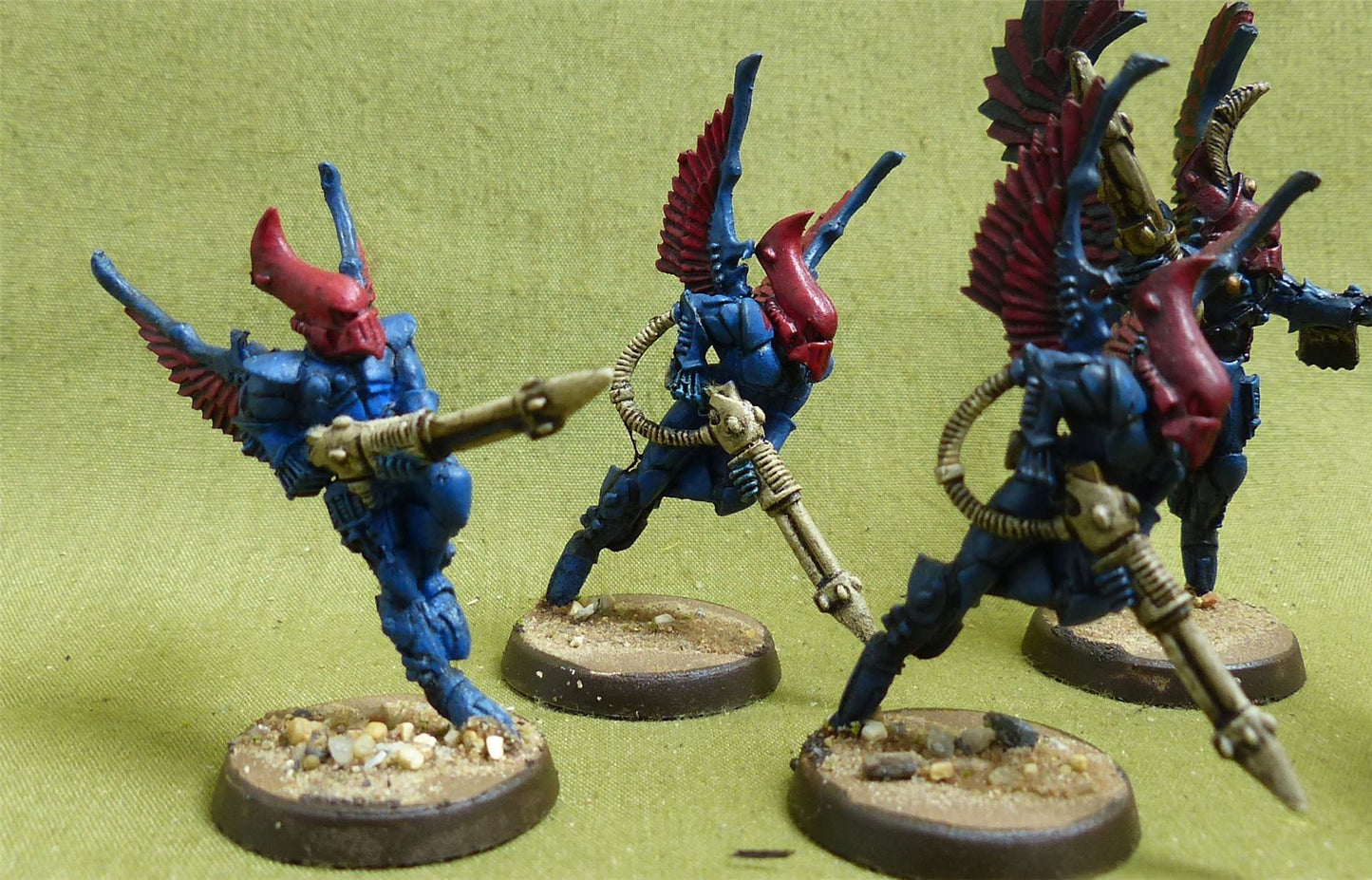 Swooping Hawks Finecast painted - Aeldari - Warhammer 40K #43F